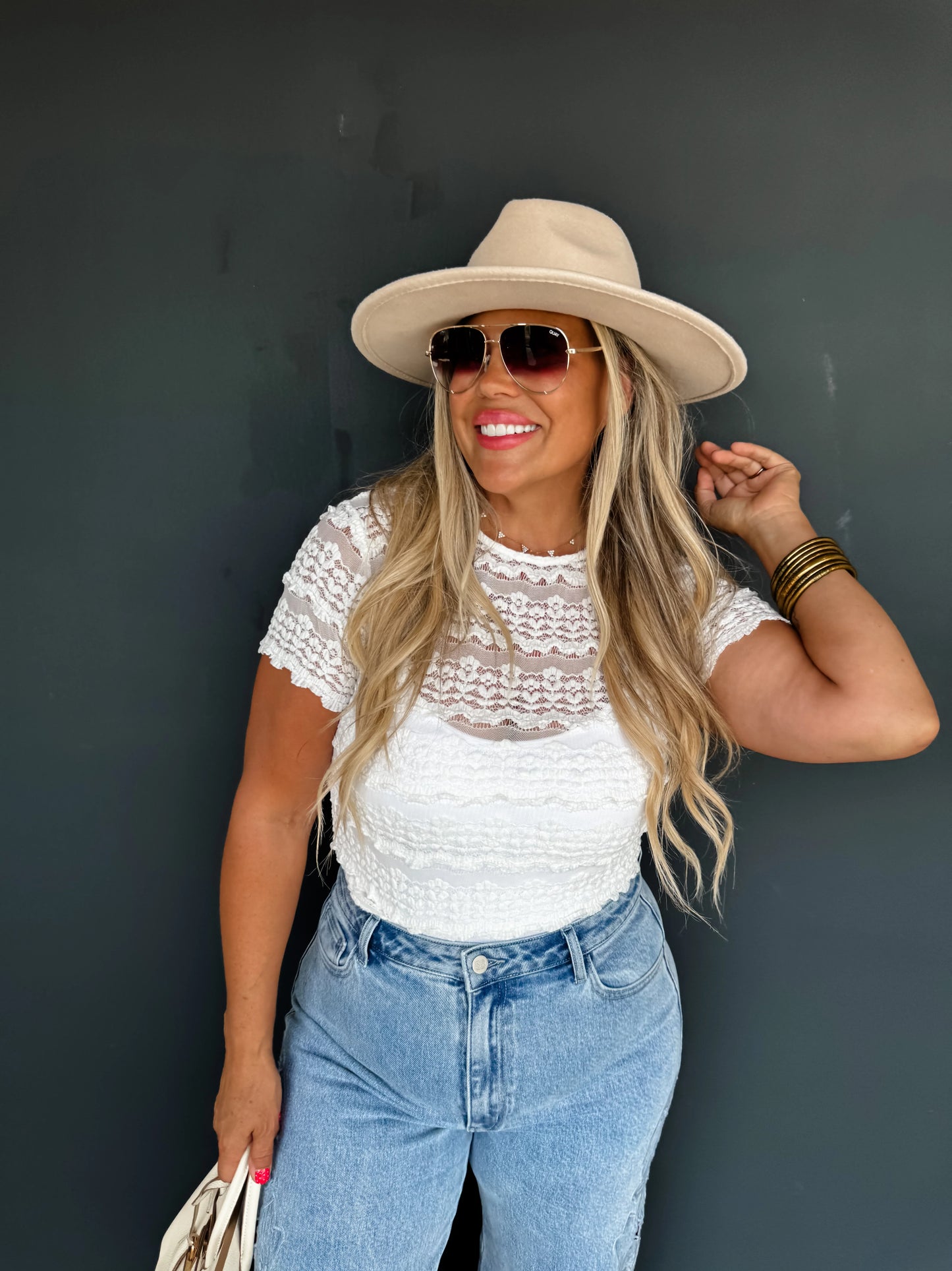 PREORDER- ROSALIE LACE TOP* Multiple Colors