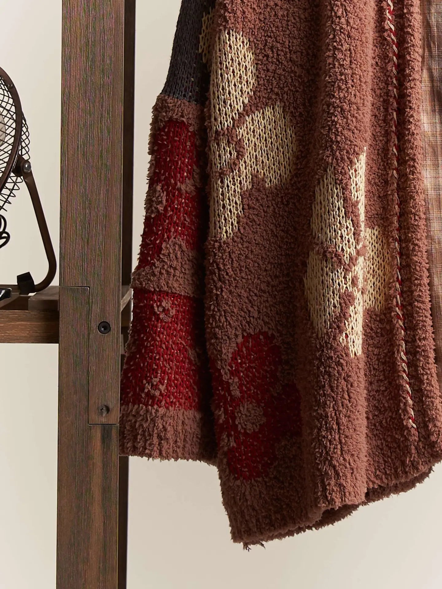 DAISY OVERSIZED SOFT TERRY KNIT CARDIGAN