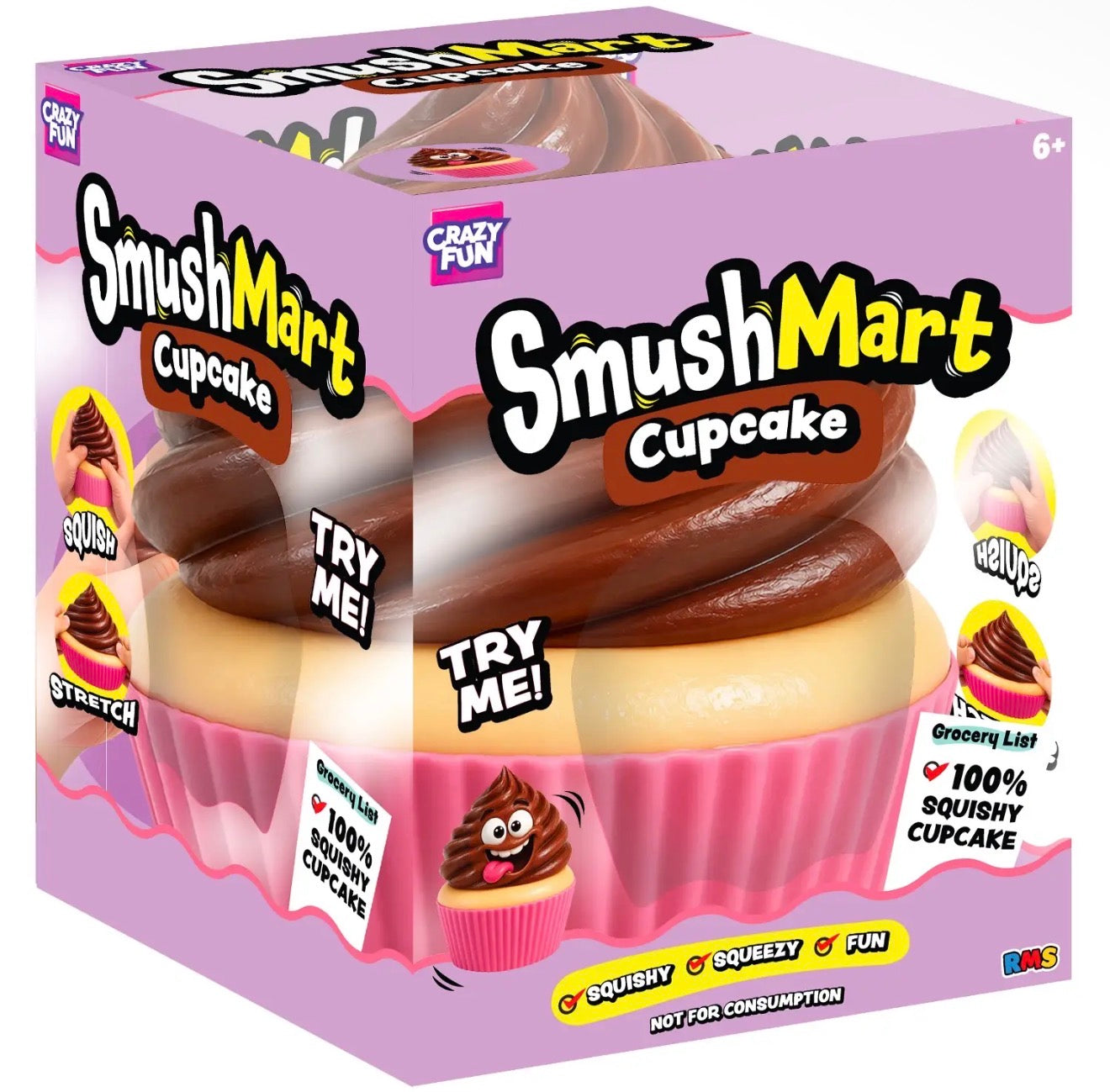 RMS® Smushmart™ Giant Cupcake Squishy *PRE ORDER