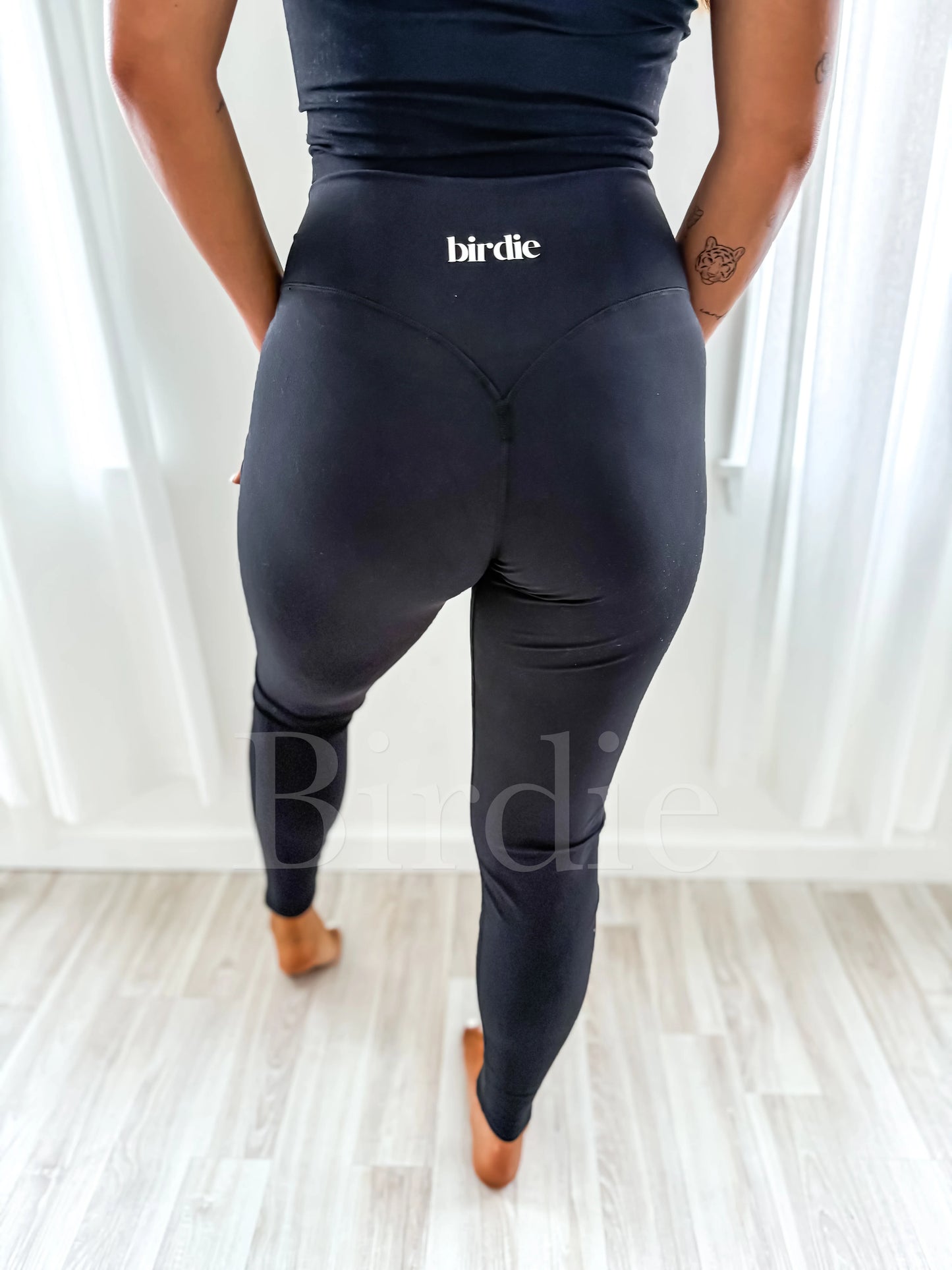 BIRDIE PREORDER Black Melt Leggings
