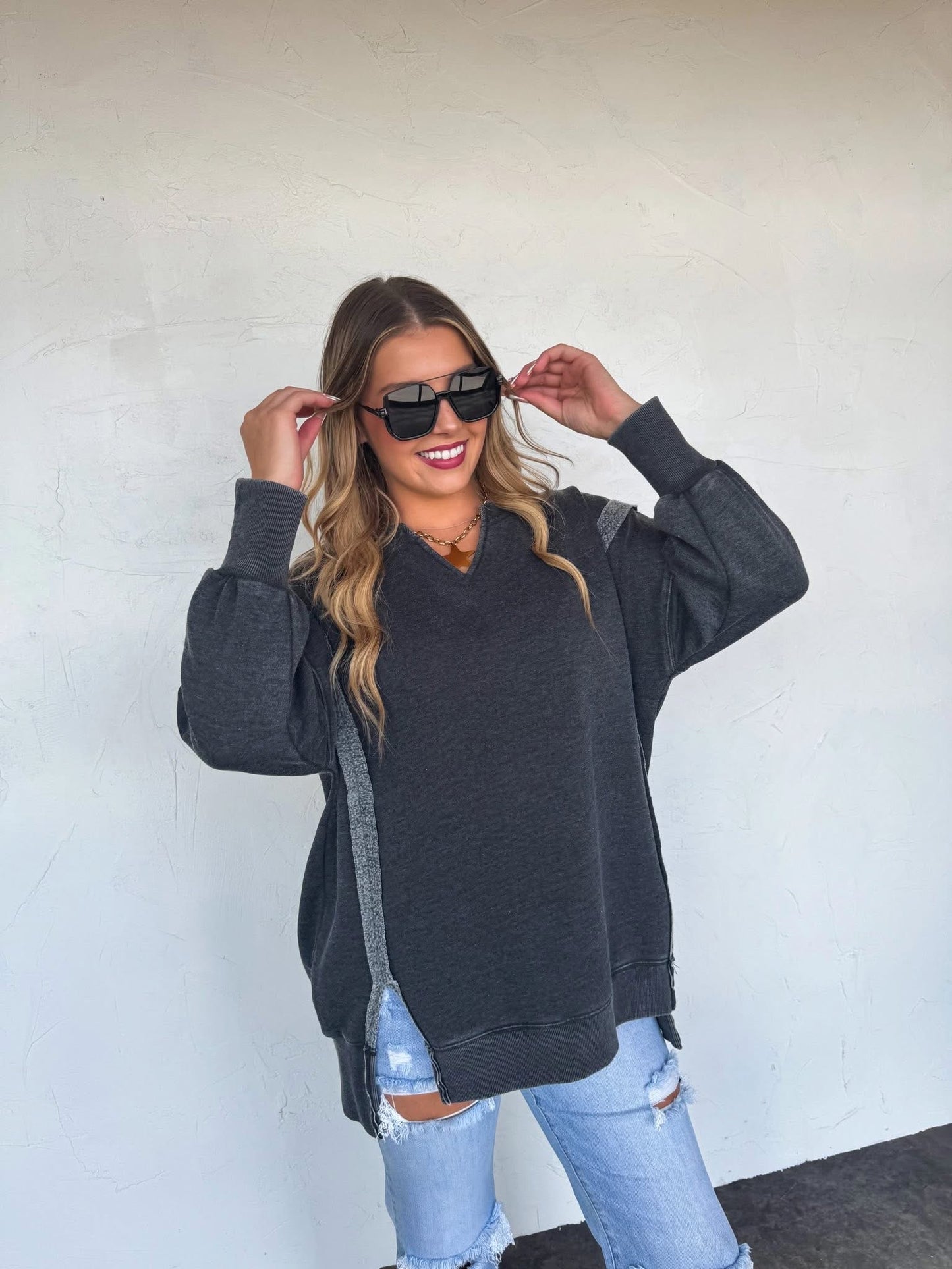 PREORDER- THE COMFY CUT WASHED SWEATSHIRT **More Colors