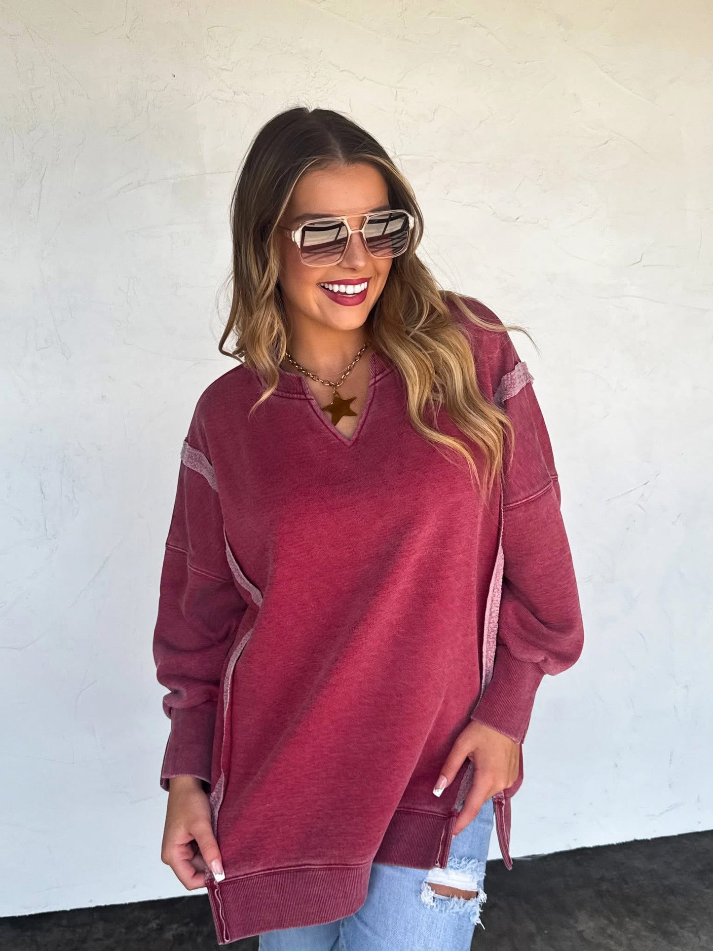 PREORDER- THE COMFY CUT WASHED SWEATSHIRT **More Colors