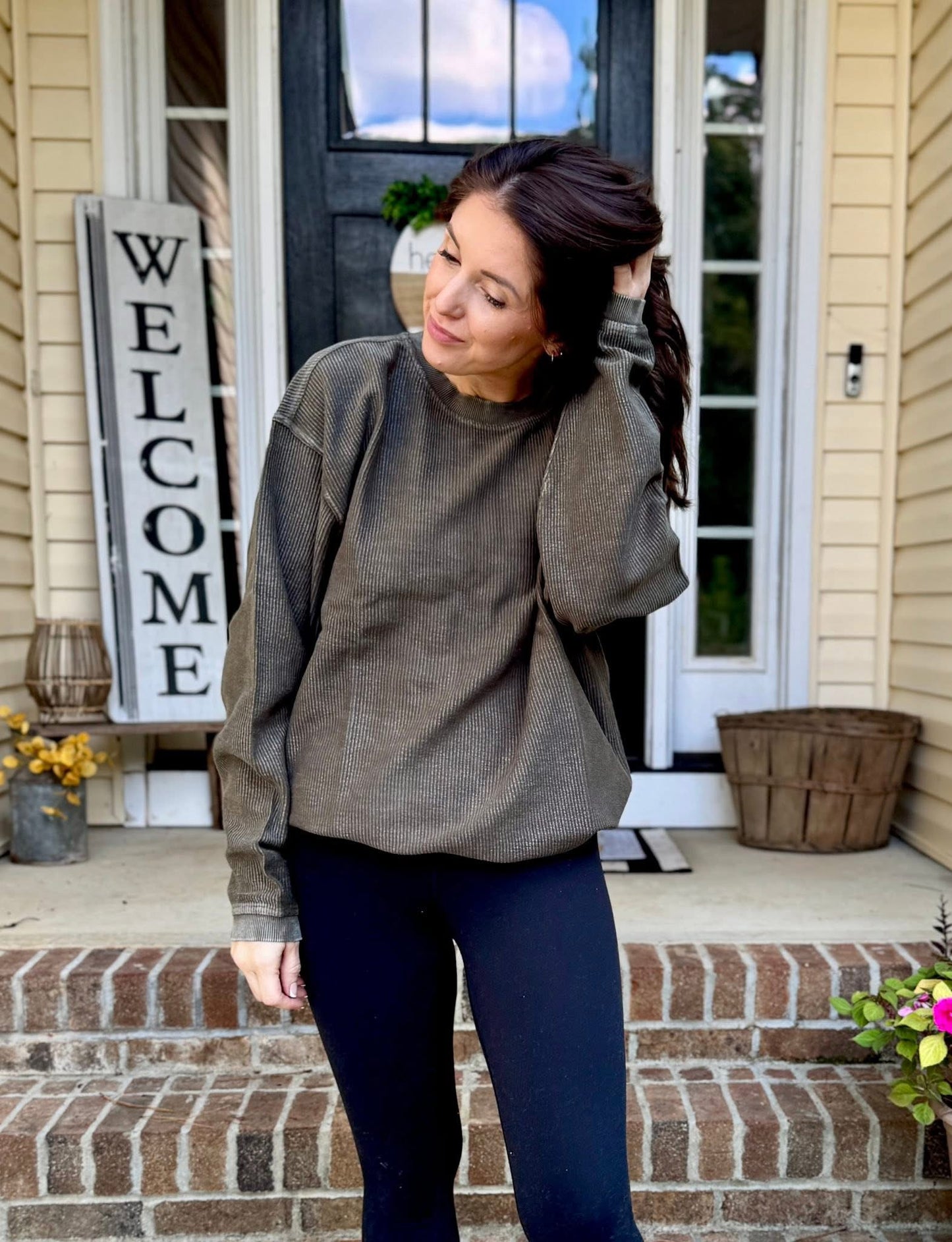 LUXURY MOON RYDER CORDED SOFT CREWS *More Colors