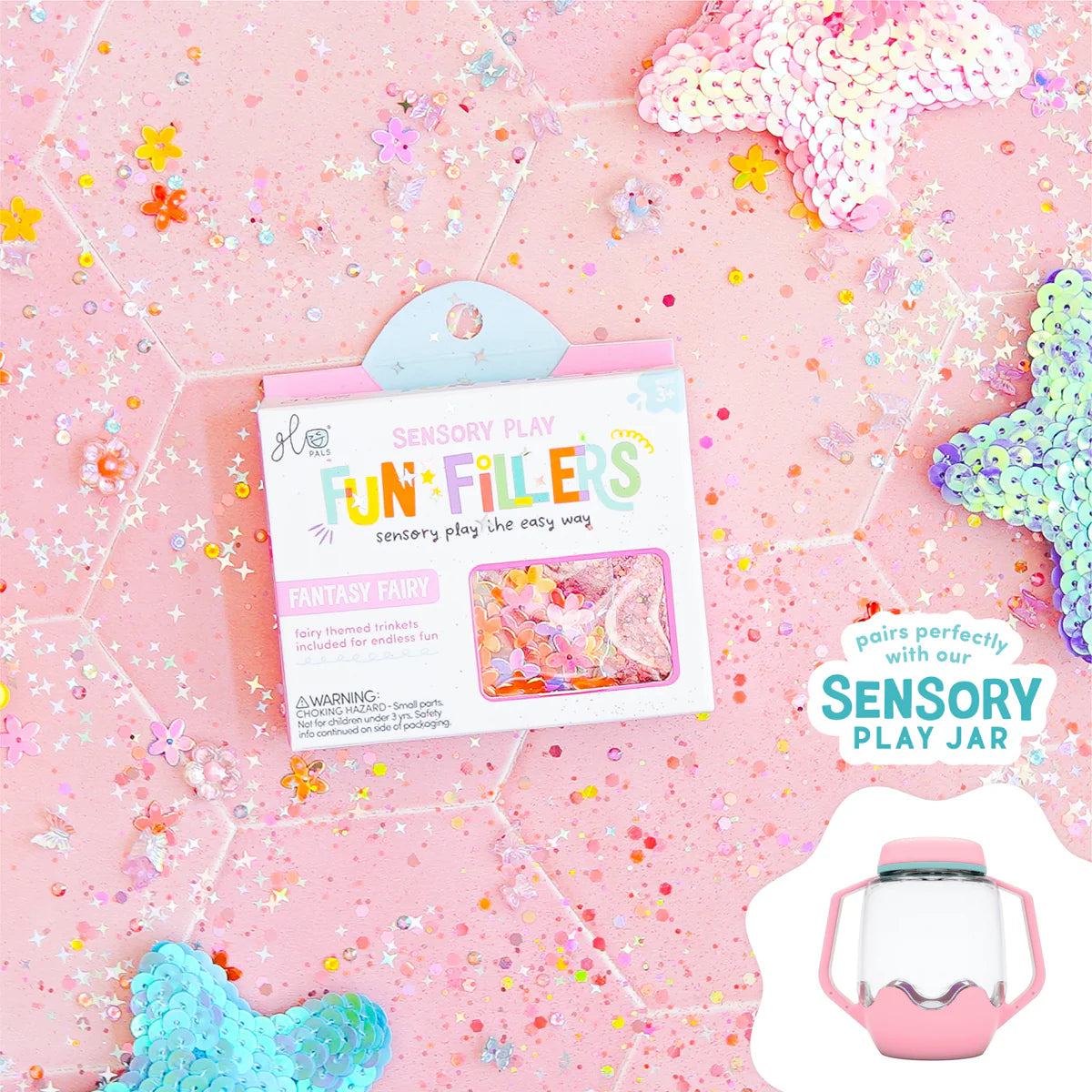 SENSORY JAR FUN FILLER FANTASY FAIRY