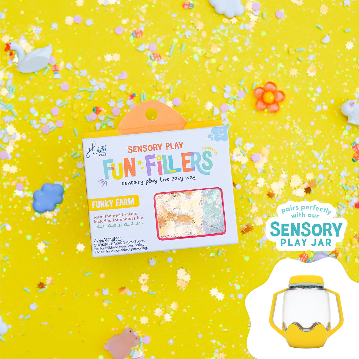 SENSORY JAR FUN FILLER FUNKY FARM