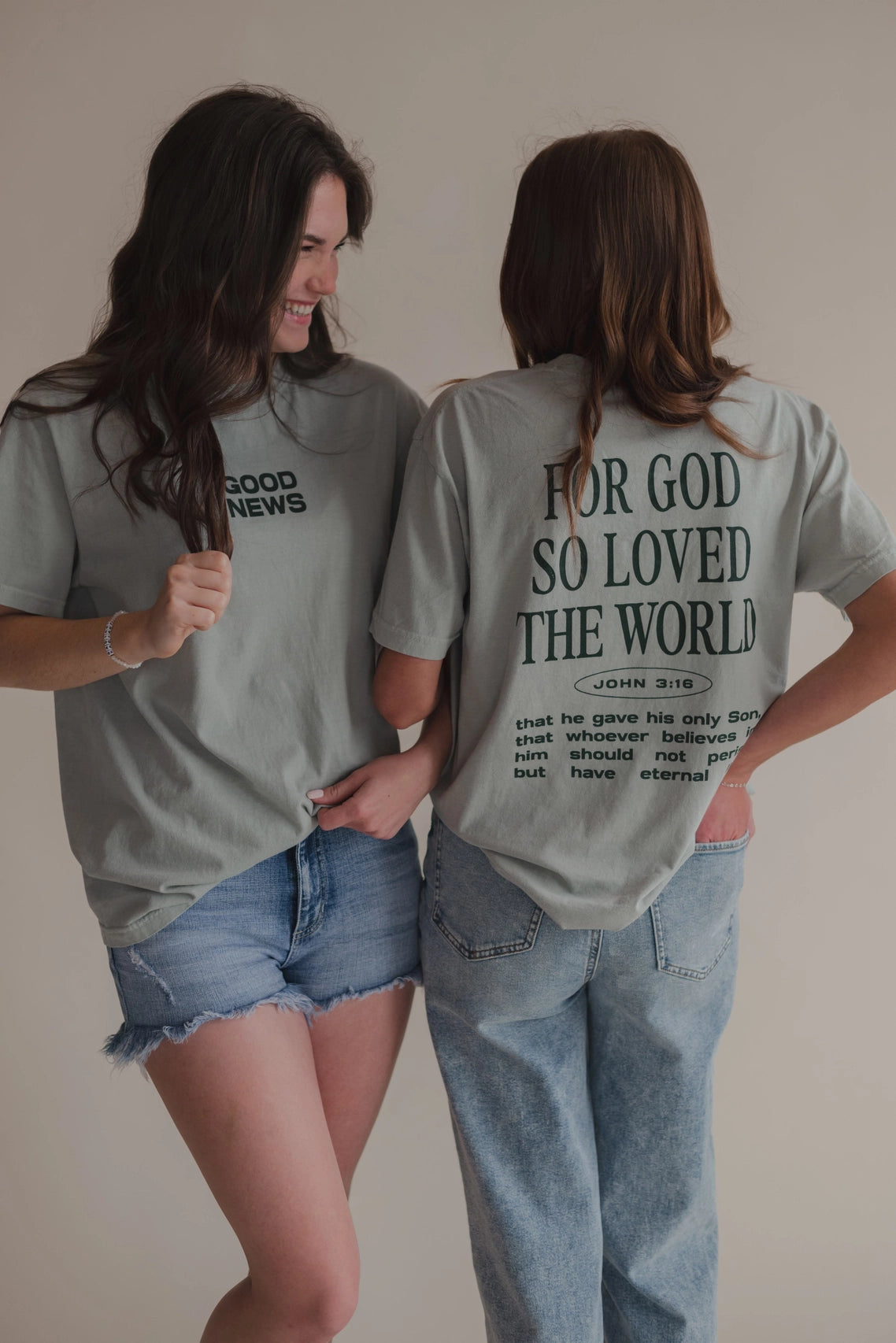GOOD NEW TEE I CHRISTIAN T-SHIRT