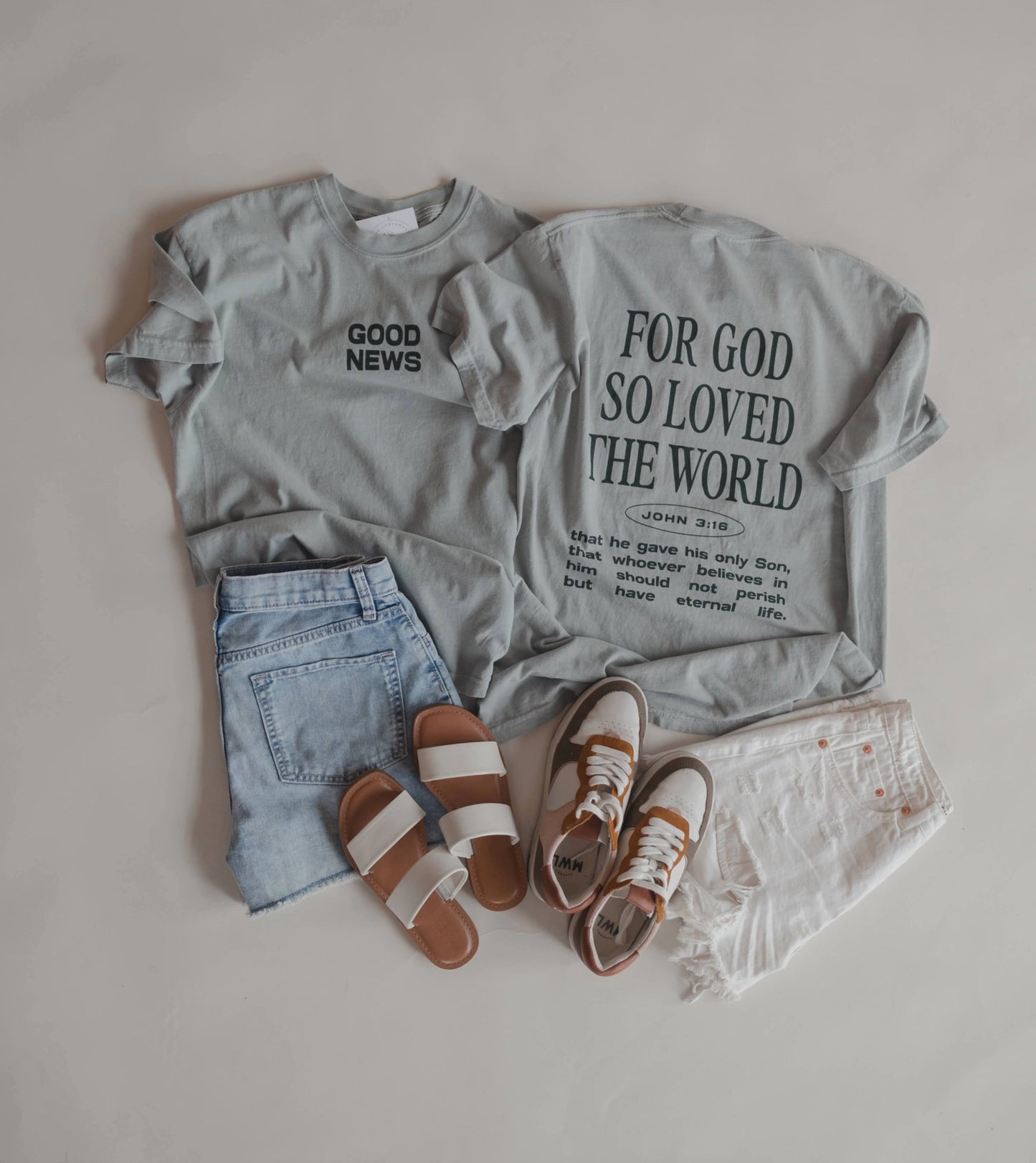 GOOD NEW TEE I CHRISTIAN T-SHIRT