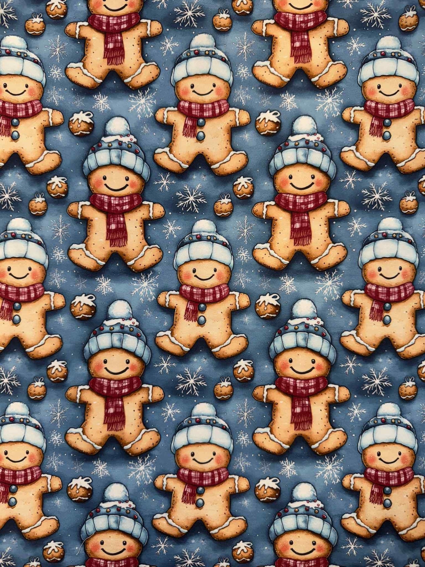 SHIRLEY STONE PANT PAJAMAS SET- Gingerbreadman