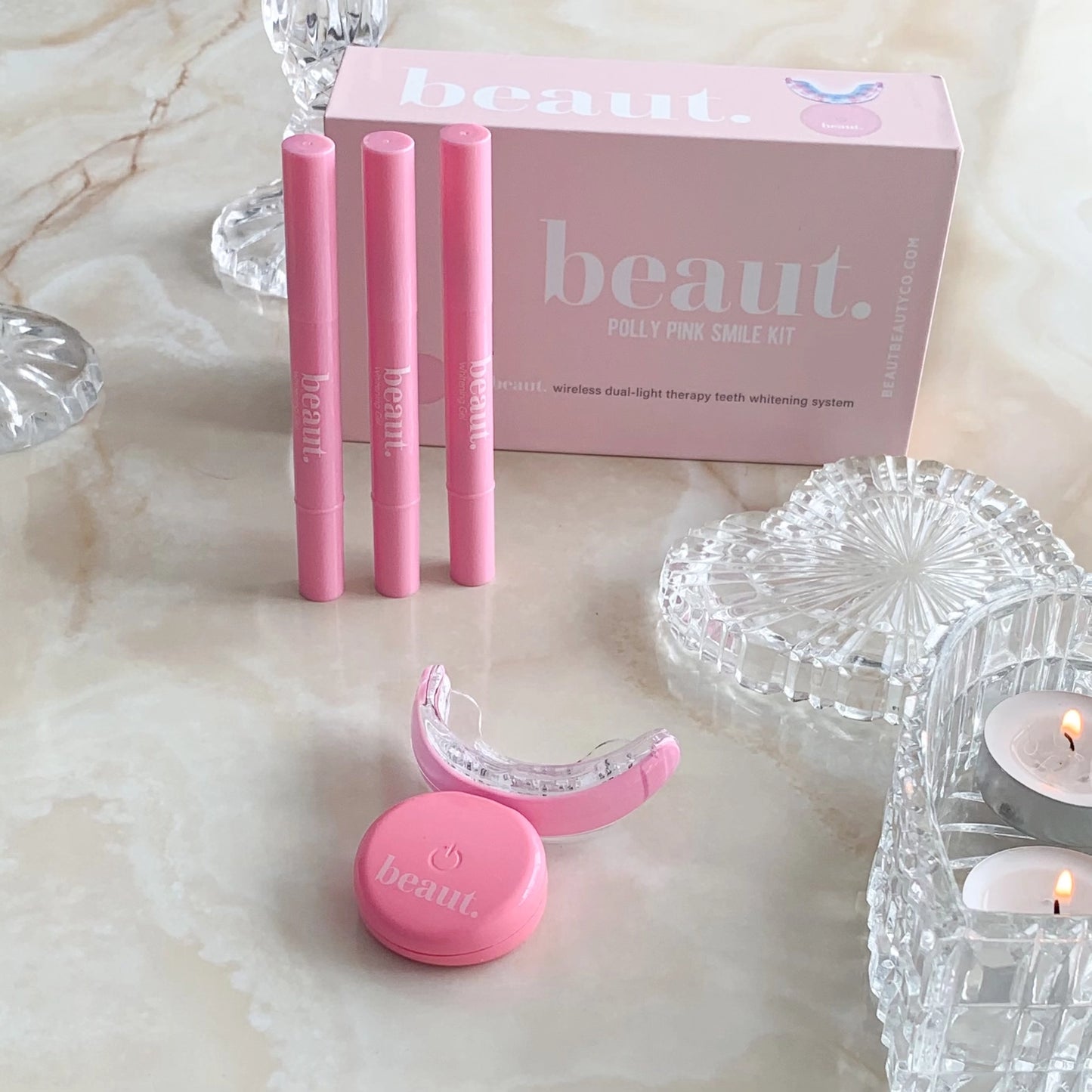BEAUT. PINK KIT: WATERPROOF AND WIRELESS