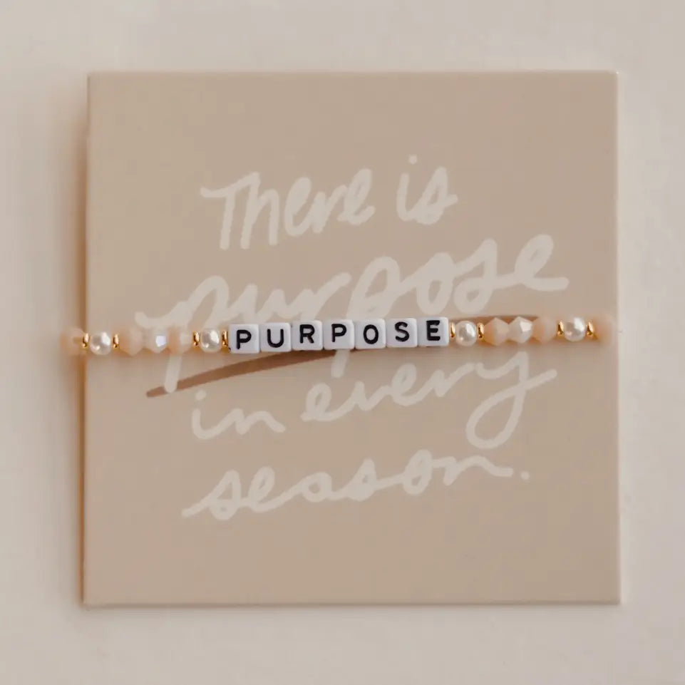 Encouraging Beaded Stretchy Bracelets