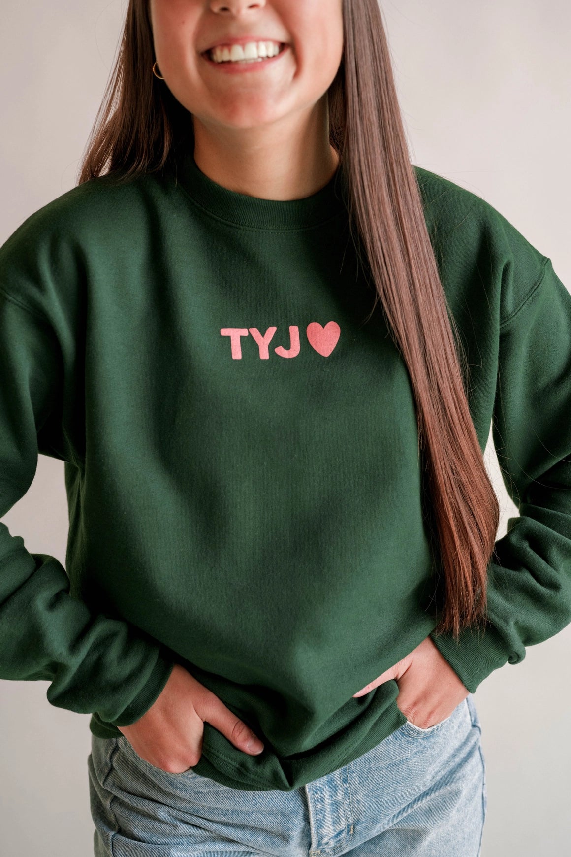 THANK YOU JESUS PULLOVER CREWNECK