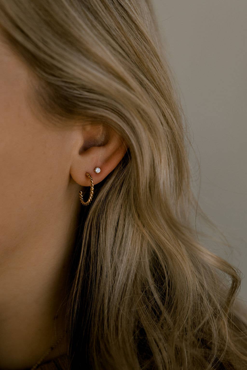 ENOUGH CHRISTIAN STUD EARRINGS