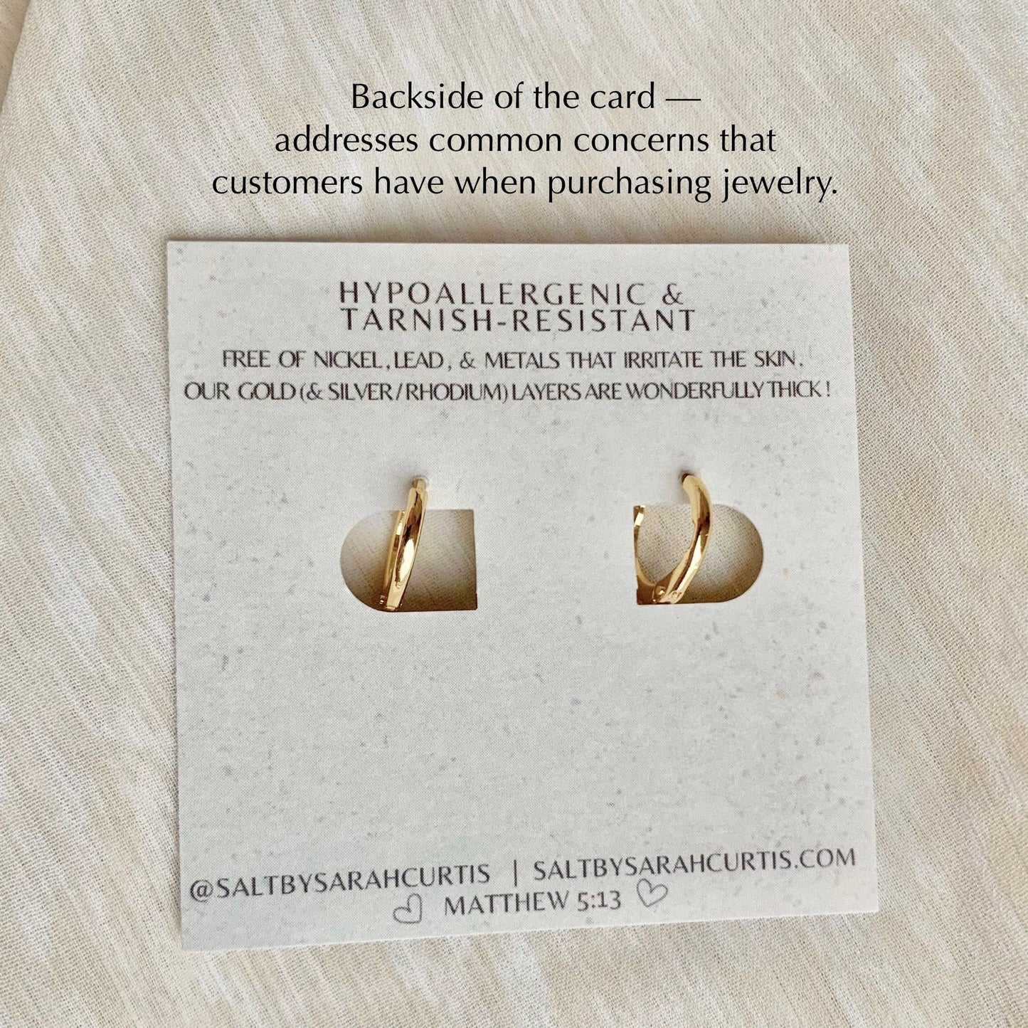 STARBURST HUGGIE HOOPS | gold | star charm earrings