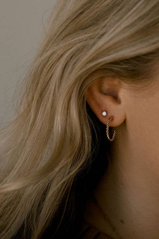 ENOUGH CHRISTIAN STUD EARRINGS
