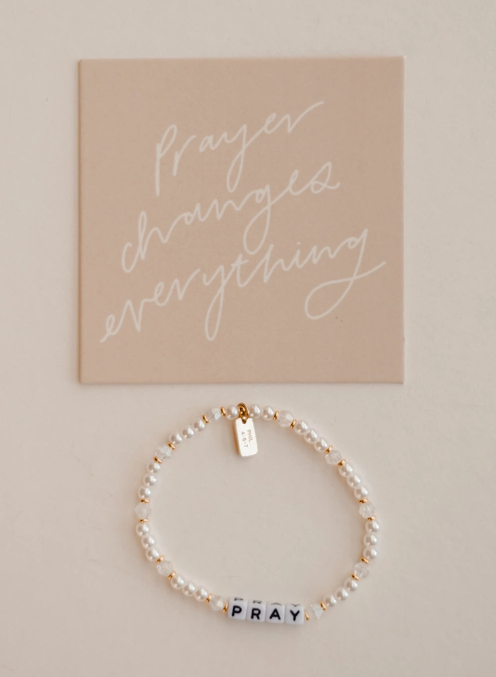 Encouraging Beaded Stretchy Bracelets