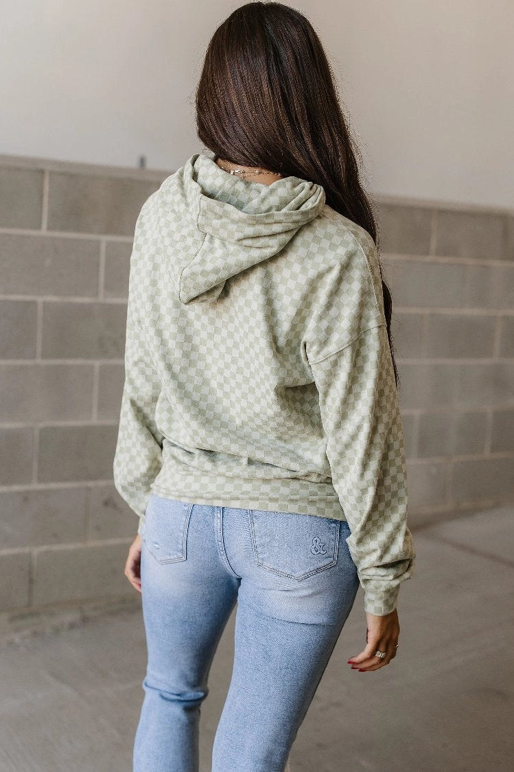 PERFORMANCE FLEECE UNIVERSITY HOODIE SAGE