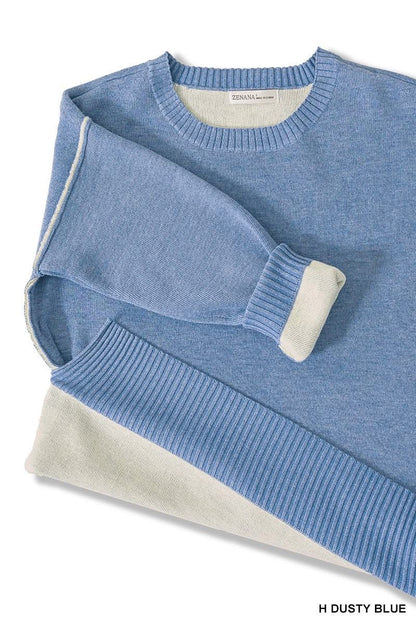 CLOUDLOFT SOFT SWEATER-*Multiple Colors