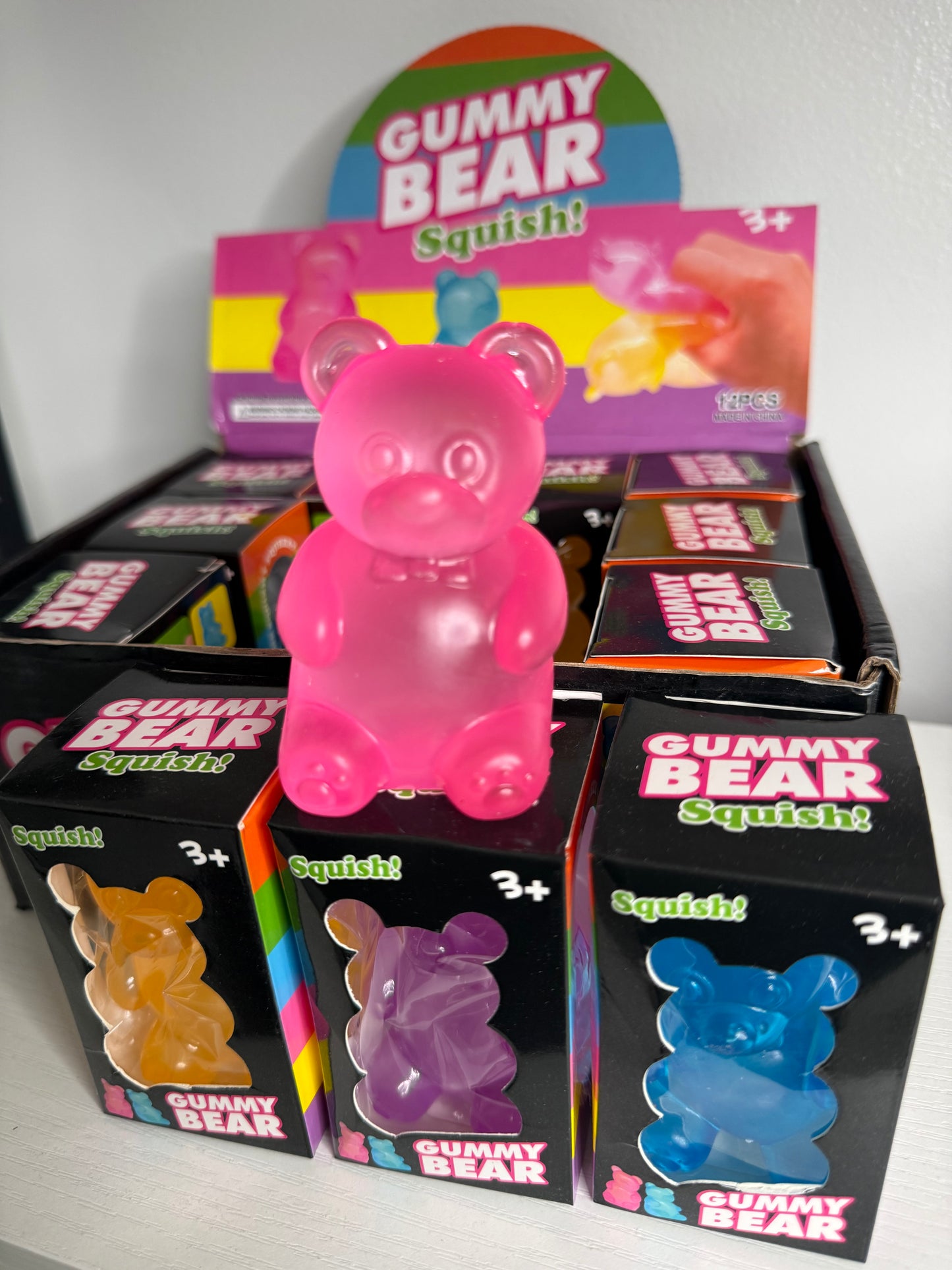Gummy Bear Squishy Stress Relief Toy* In Stock