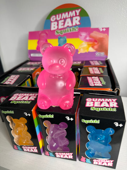 Gummy Bear Squishy Stress Relief Toy* In Stock