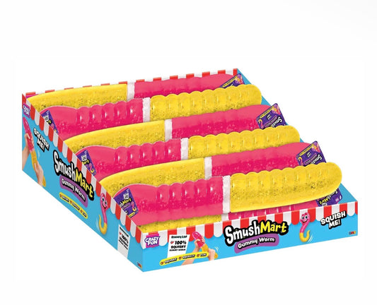 RMS® Smushmart™ Giant 15” Gummy Worm Squishy *PRE ORDER