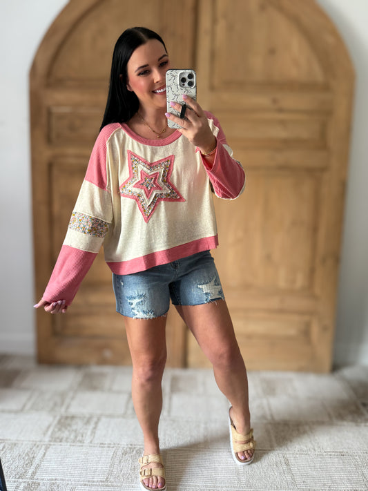 POL: STAR PATCH TOP CREAM