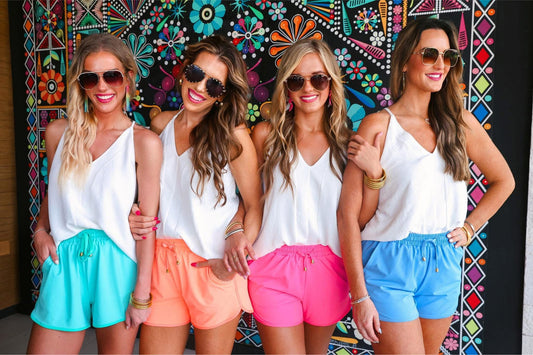 JESS LEA BRIGHT COLORS EVERYDAY SHORTS