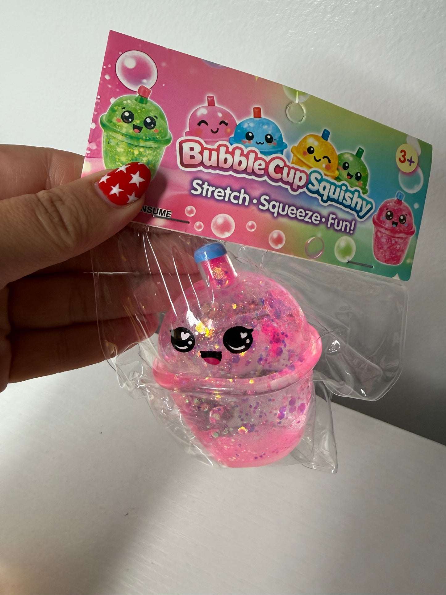 Bubble Cup Sugar Swaps Squishy