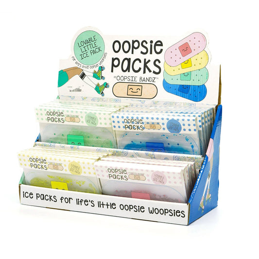 OOPSIE BANDZ BANDAGE SHAPED ICE PACKS