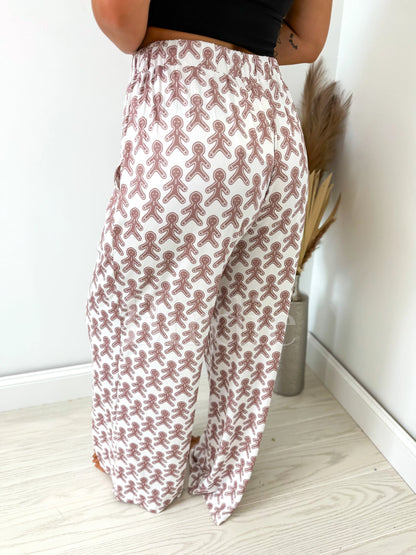BIRDIE PREORDER Gingercream Dreams Pajama Pants with Satin Bow