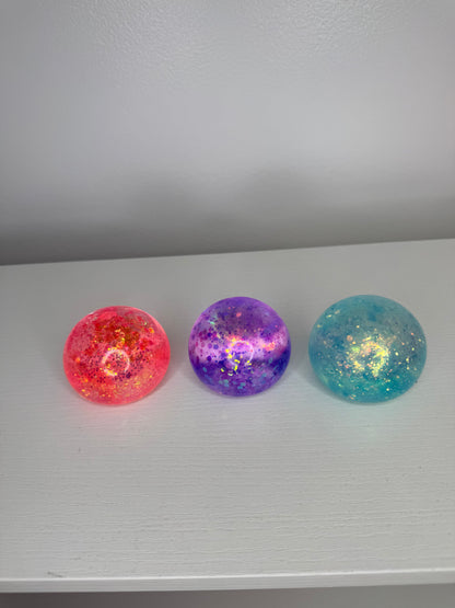 Maltose Glitter Squish Balls *In Stock