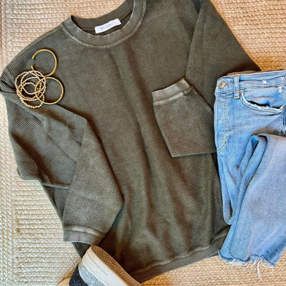 LUXURY MOON RYDER CORDED SOFT CREWS *More Colors