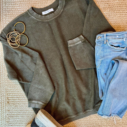 LUXURY MOON RYDER CORDED SOFT CREWS *More Colors