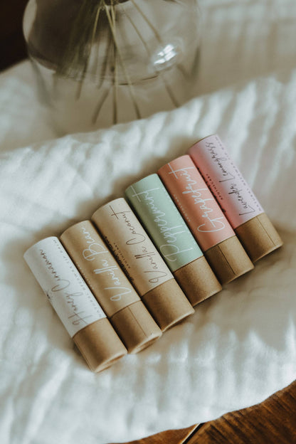 BEESWAX LIP BALM PLASTIC FREE