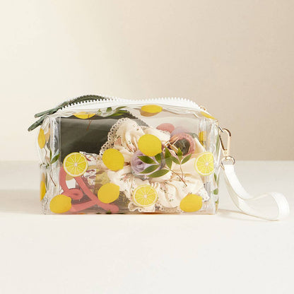 FRUIT TRANSPARENT COSMETIC POUCHES (MULTIPLE STYLES)