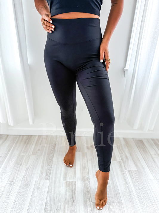 BIRDIE PREORDER Black Melt Leggings