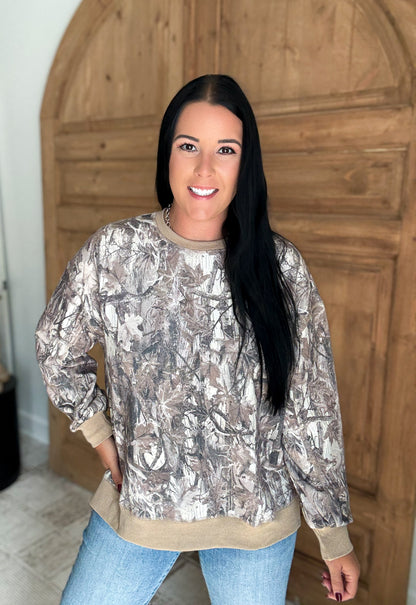 CAMO SOFTIE PULLOVER