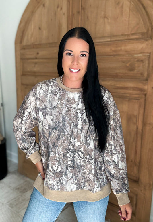 CAMO SOFTIE PULLOVER
