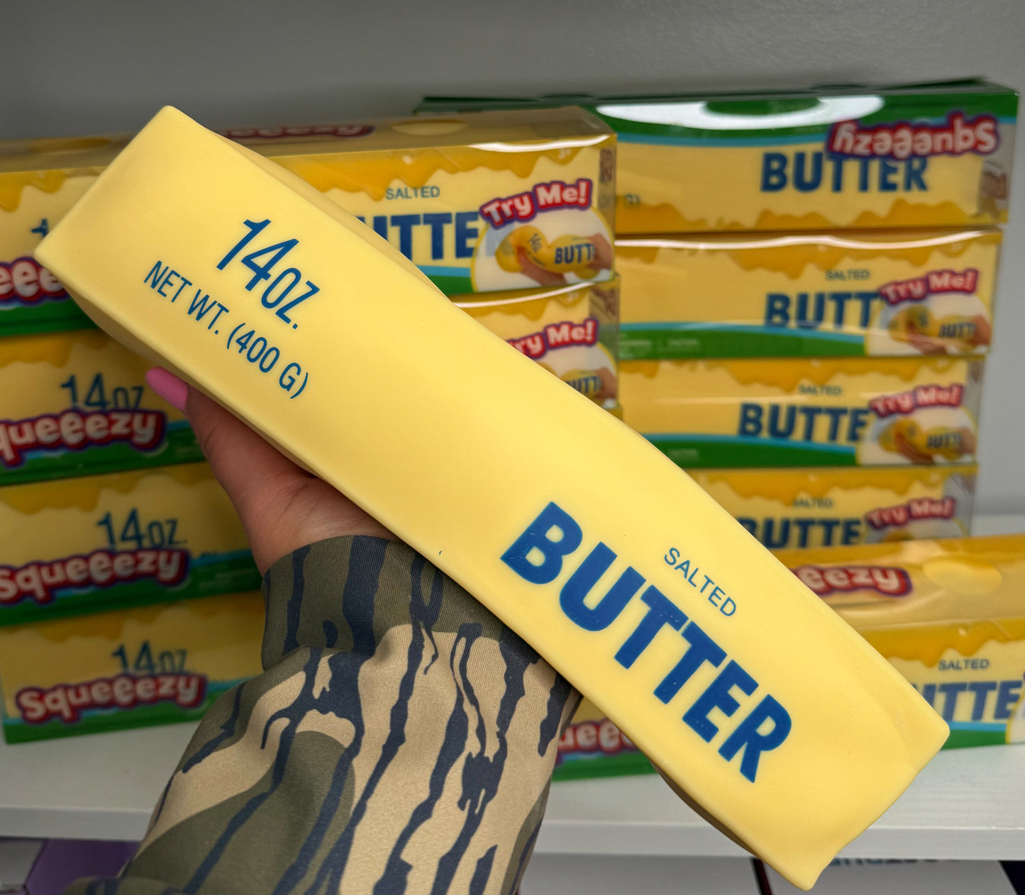 Giant 14oz Squeezy Butter
