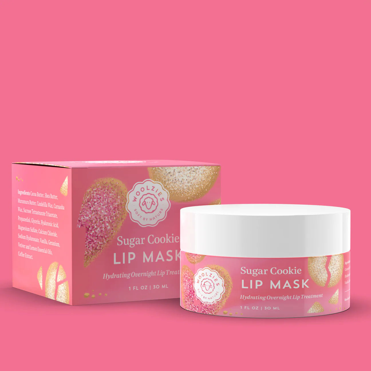 SUGAR COOKIE LIP MASK - WOOLZIES 1OZ.