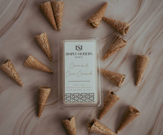 CARAMEL CONE CRUNCH | COCONUT SOY WAX MELT