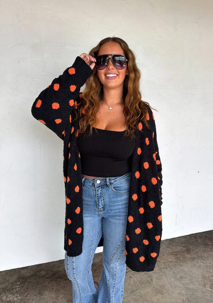 PREORDER- BOO CREW REVERSIBLE CLOUD CARDIGAN
