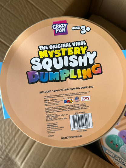 RMS® Glitter Mystery Big Bao Bun 7" Dumpling Squishy Fidget Toy*In Stock