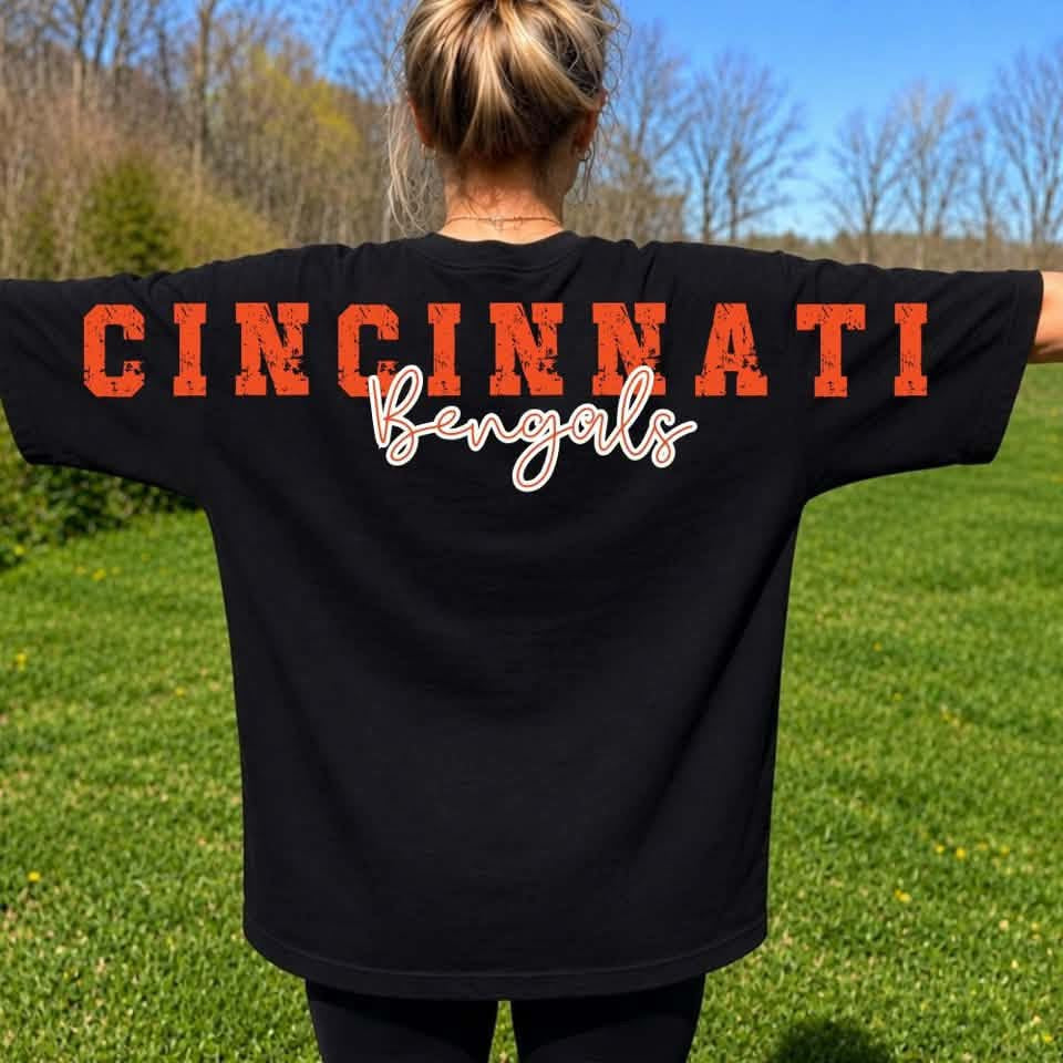 Bengals Large Letter T-Shirt or Sweatshirts