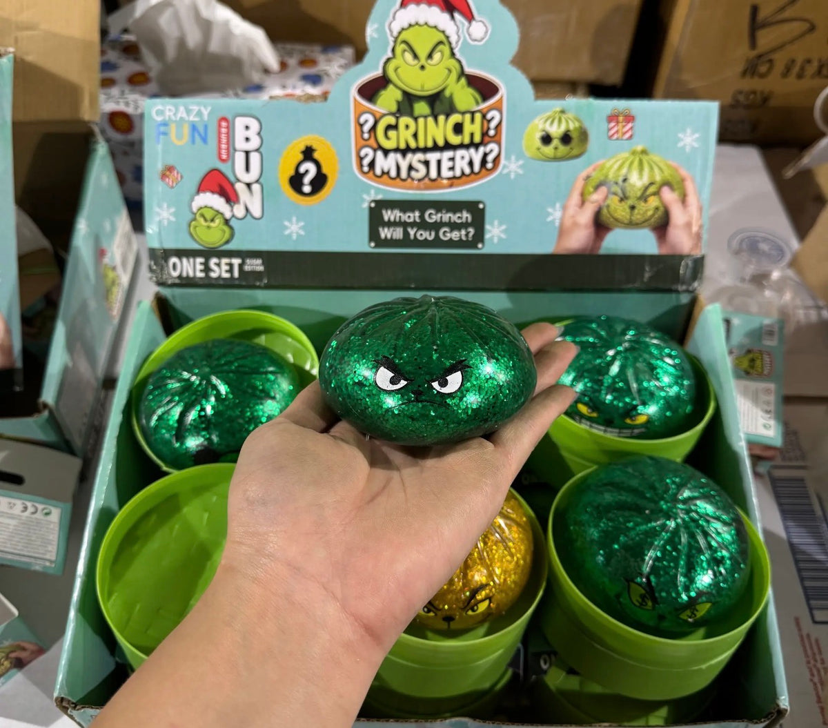 Grinch Maltose Dumpling