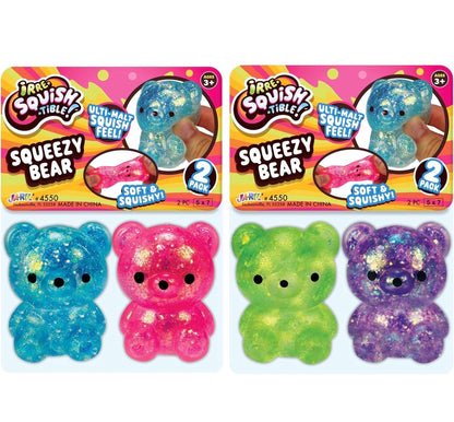 JA-RU SQUEEZY BEAR 2 Packs