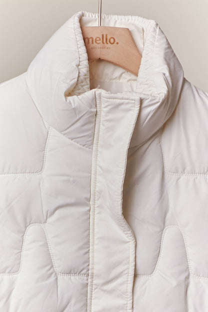 QUILTED SOFT PUFFER VEST