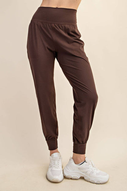 Butter Joggers: Espresso