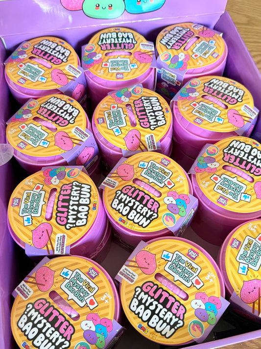 RMS Crazy Fun™ Pink Mystery Glitter Bao Bun – Rare Chase