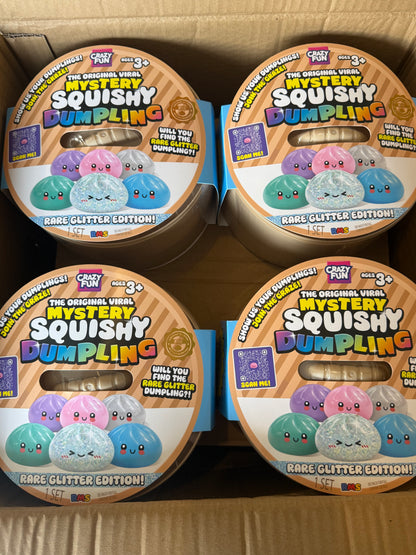 RMS® Glitter Mystery Big Bao Bun 7" Dumpling Squishy Fidget Toy*In Stock