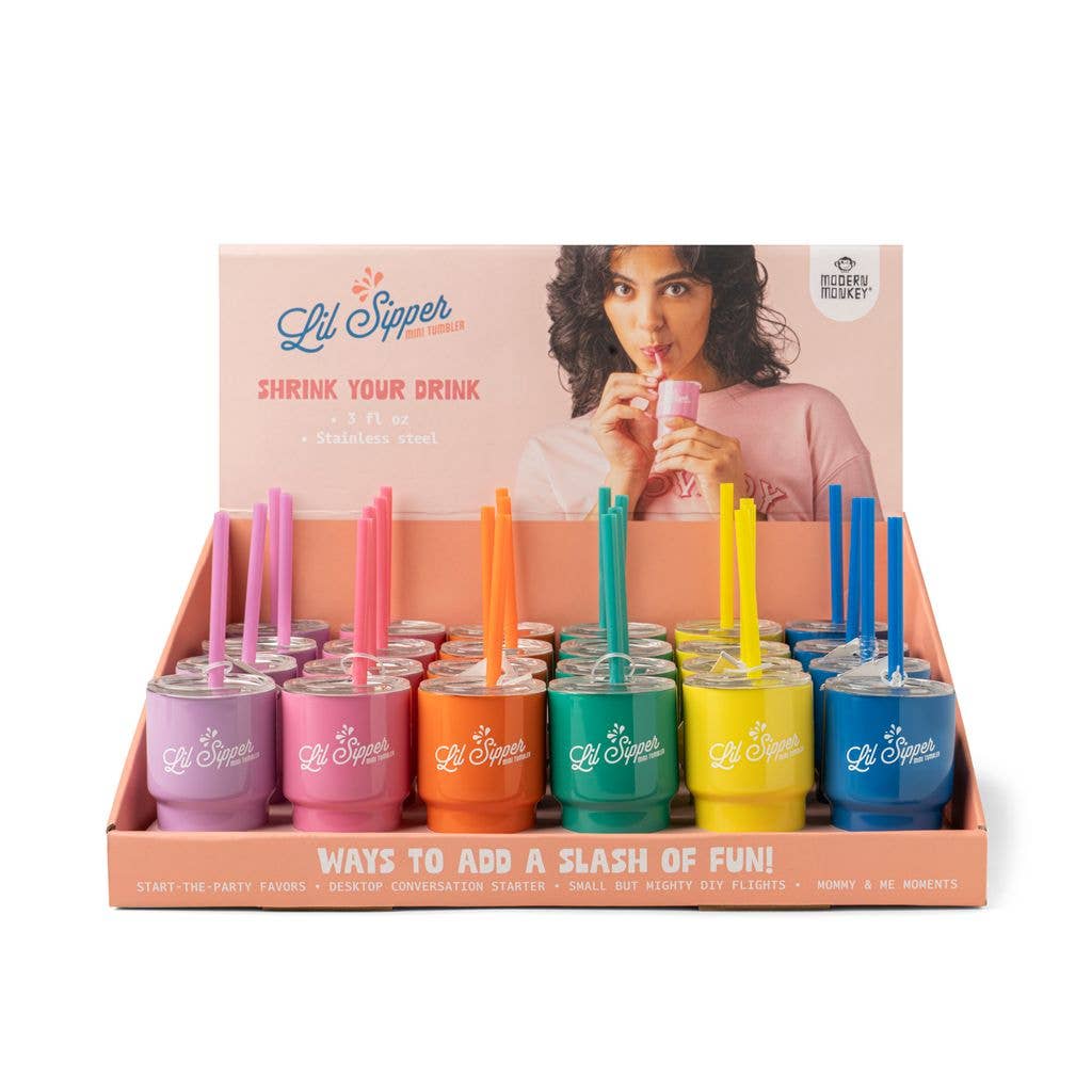 LIL' SIPPER MINI TUMBLER (MULTIPLE COLORS)